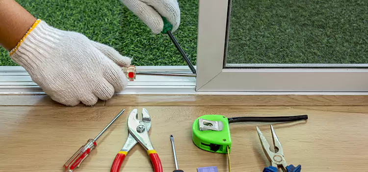 Sliding Door Track Replacement in Grapevine, TX